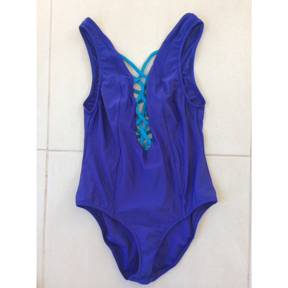 Venus One Piece Swimsuit Lace Up Stretch